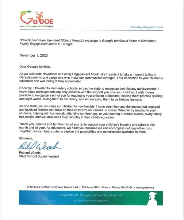  Parent Engagement Month